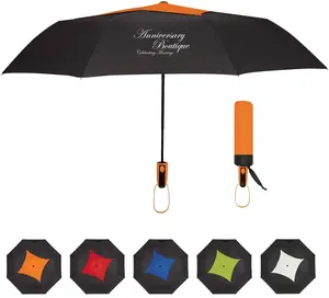 Arc Telescopic Diamond Top Vented Umbrella - 44"