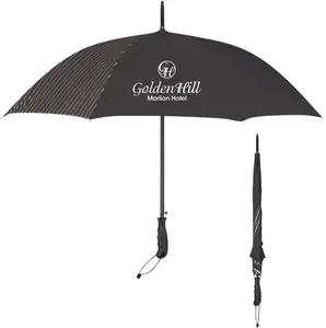 Arc Stripe Accent Panel Umbrella - 46"