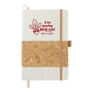 Custom EcoSmart Cotton Cork Notebook - 5.5"x8.5"