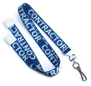 Custom Contractor Lanyard - 5/8" (100 Pack)