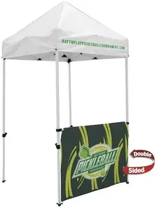 5' Economy Tent Half Wall (Dye Sublimated, Double-Sided)