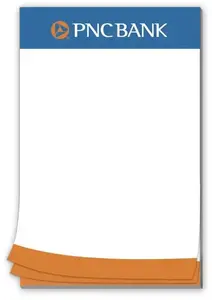 50 Page -1/2 Paper Note Pad with Magnet - 5-1/2 x 8