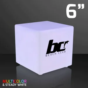 6" Mid-Size Light Cube, Remote Controlled Decor