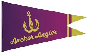 6' x 10' Nylon Burgee Flag Single-Sided