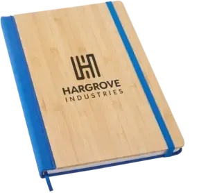 Custom Bamboo RPET Journal (6" x 8")