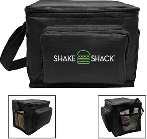 Custom 6-Pack Cooler with Side Pockets & Pouch