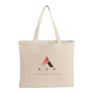 Custom Cotton Canvas Tote - 6oz