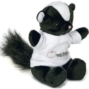 Imprinted Extra Soft Skunk - 7"