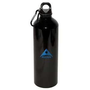 750 Ml (25 Fl. Oz.) Aluminum Water Bottle With Carabiner