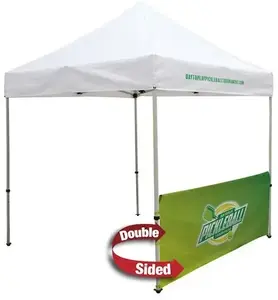 8' Deluxe Tent Half Wall Kit (Dye Sublimated, Double-Sided)