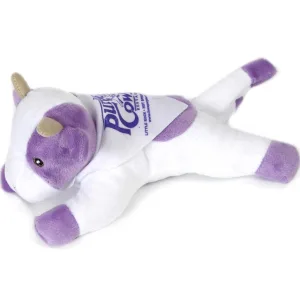 Custom Purple Cow Beanie - 8"