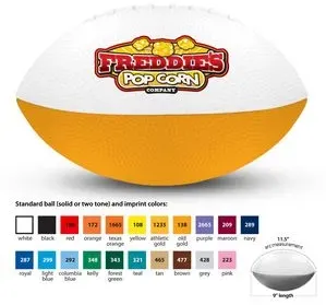 Custom Large Football - 9"