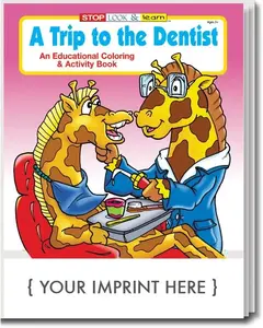 A Trip to the Dentist Coloring & Activity Book