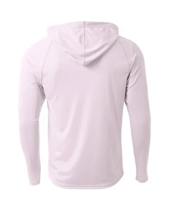 A4 Men's Cooling Performance Long-Sleeve Hooded T-shirt