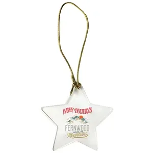 Acrylic Star Ornament