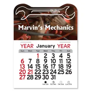 Peel-N-Stick® Wrench Calendar