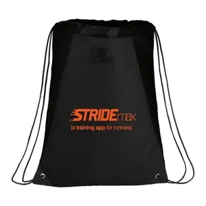 Custom Air Mesh Drawstring Bag - 600d PolyCanvas and Mesh