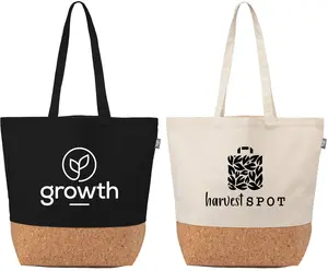 Alentejo - Recycled Cotton Tote Bag with Cork Bottom