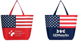 American Flag Non-Woven Tote Bag