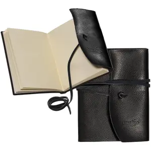 Americana Leather-Wrapped Journal