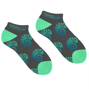 Cotton Ankle Socks - Nylon-Spandex Blend