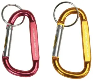 Custom Engraved Aluminum Carabiner Keyring