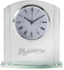 Arch Glass Desk Clock