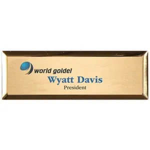 Aspen Executive Name Badge (Standard Size 1" x 3")