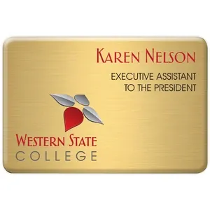 Aspen Standard Name Badge (Standard Size 2" x 3")