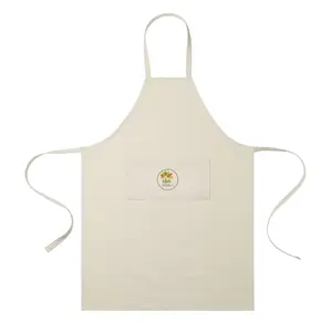 AWARE™ Recycled Cotton Bib Front Apron With Pocket