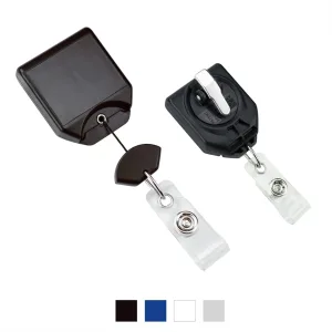Custom Badge Reel (Swivel Clip with Teeth)