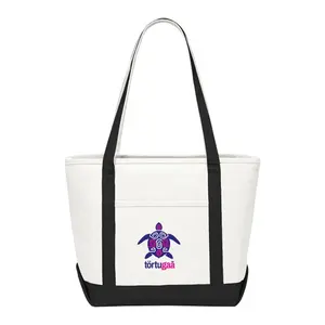 Customized Baltic Cotton Canvas Boat Tote - 18oz