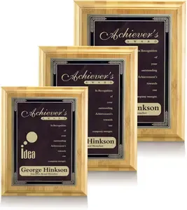 Bamboo/Cardinal Plaque