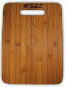 Bamboo Cutting Board (9 3/8" X 12 3/4" X 3/8")