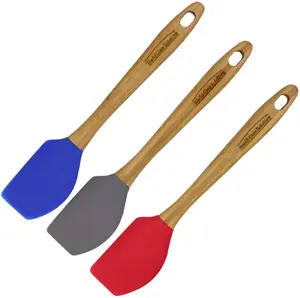 Custom Bamboo Spatula - Heat Resistant & Non-Stick Safe