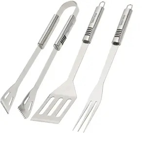 3-Piece Custom Stainless Steel BBQ Set