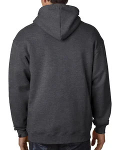 Bayside Adult USA Made Full-Zip Heavyweight Hooded Sweatshirt