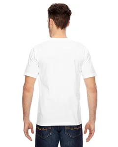 Bayside Unisex USA Made Heavyweight Pocket T-Shirt