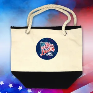 Beach Bum Boat Tote Bag