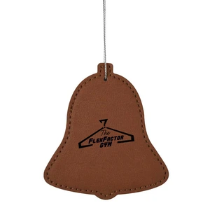 Bell-Shaped Leatherette-Made Ornament