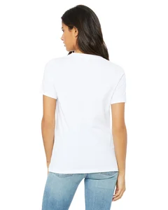 Bella + Canvas Ladies' Relaxed Jersey V-Neck T-Shirt