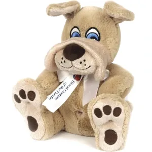 Big Paw Bulldog Stuffed Animal - 10"