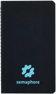 Customized Black Mini Notebook