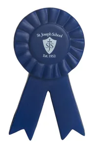 Personalized Blue Ribbon Stress Reliever