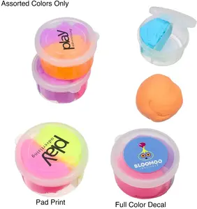 Logo Bouncing Putty Set - Assorted Colors (2 Pack)