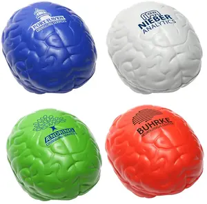 Logo Branded Brain Squishy