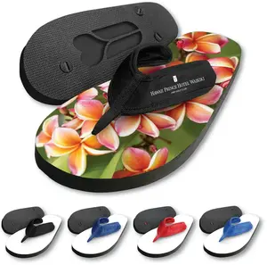 Custom Branded Waikiki™ Flip Flops with Vibrant Dye-Subliminated Sole