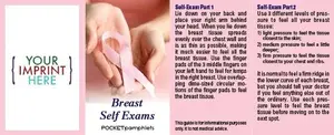 Breast Self Exams Pocket Pamphlet