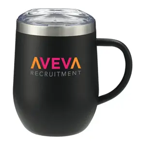 Custom Branded Copper Vacuum Insulated Mug - 12oz