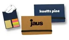 Business Card Holder w/ Sticky Notes